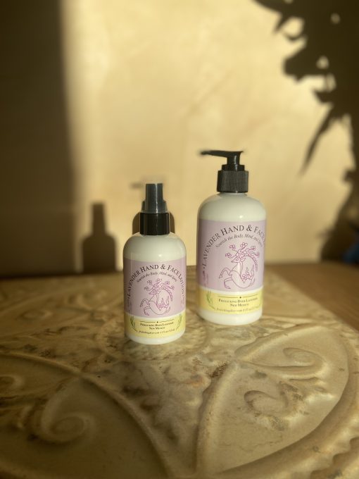New Hand & Face Lotion pair 4:8oz